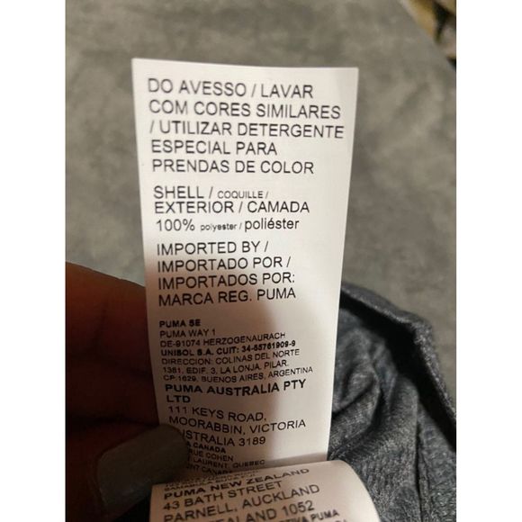 NWT Puma Mesh Logo Tank sz L - Picture 6 of 6